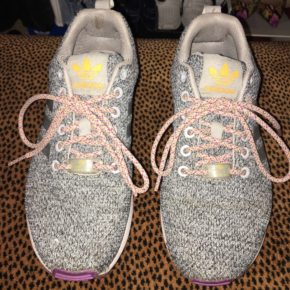 Adidas sneakers! Practically new